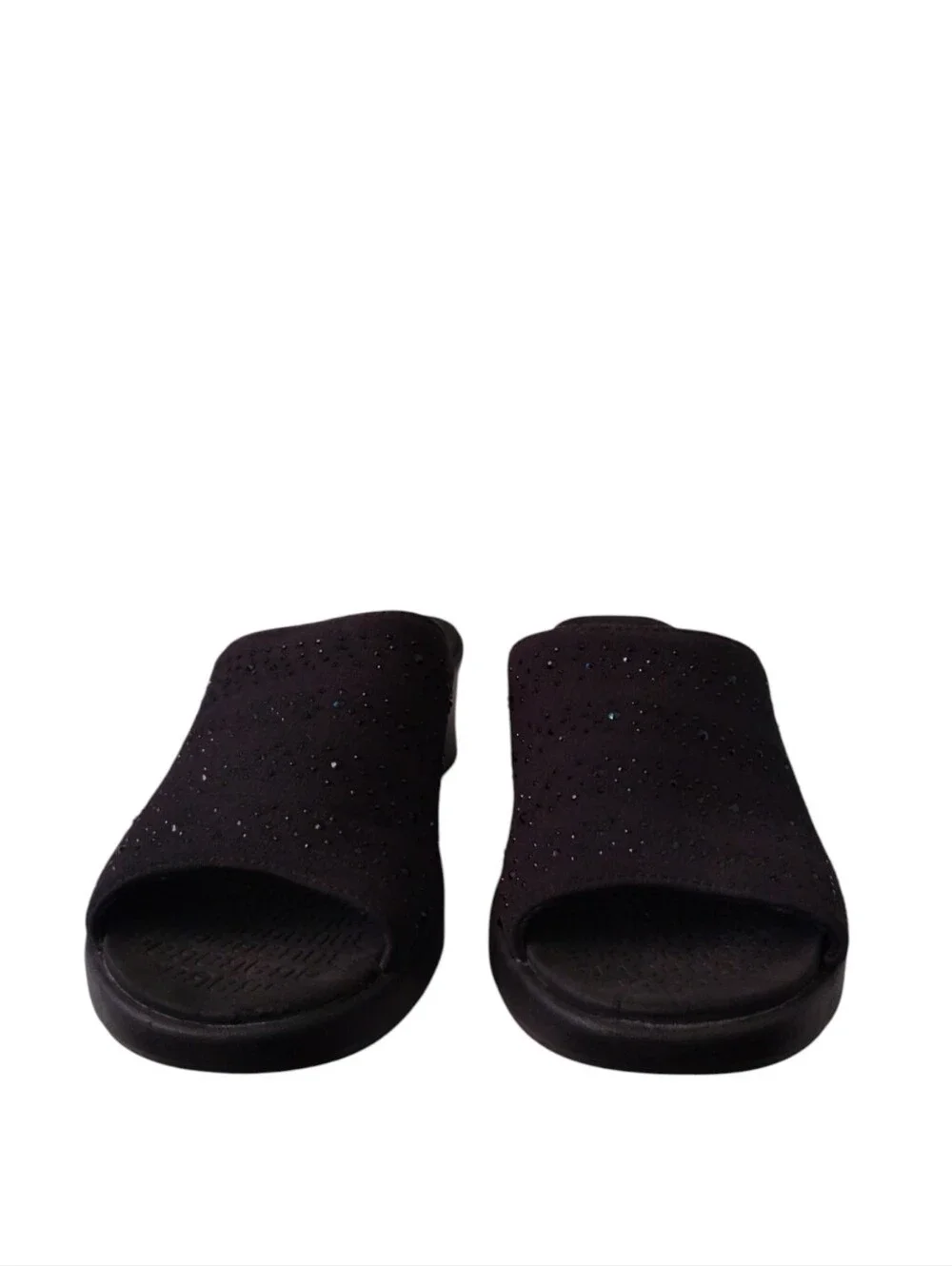 Bzees Dynasty-Bright Washable Wedge Slide Sandals Women's 8.5 Minimalist Comfort